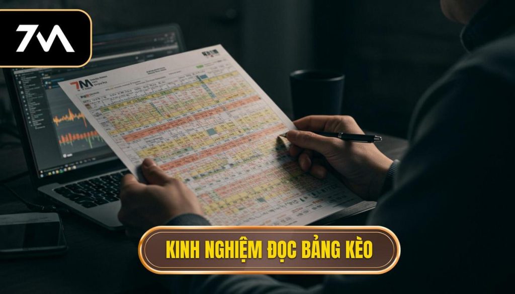 Kinh nghiệm đọc bảng kèo