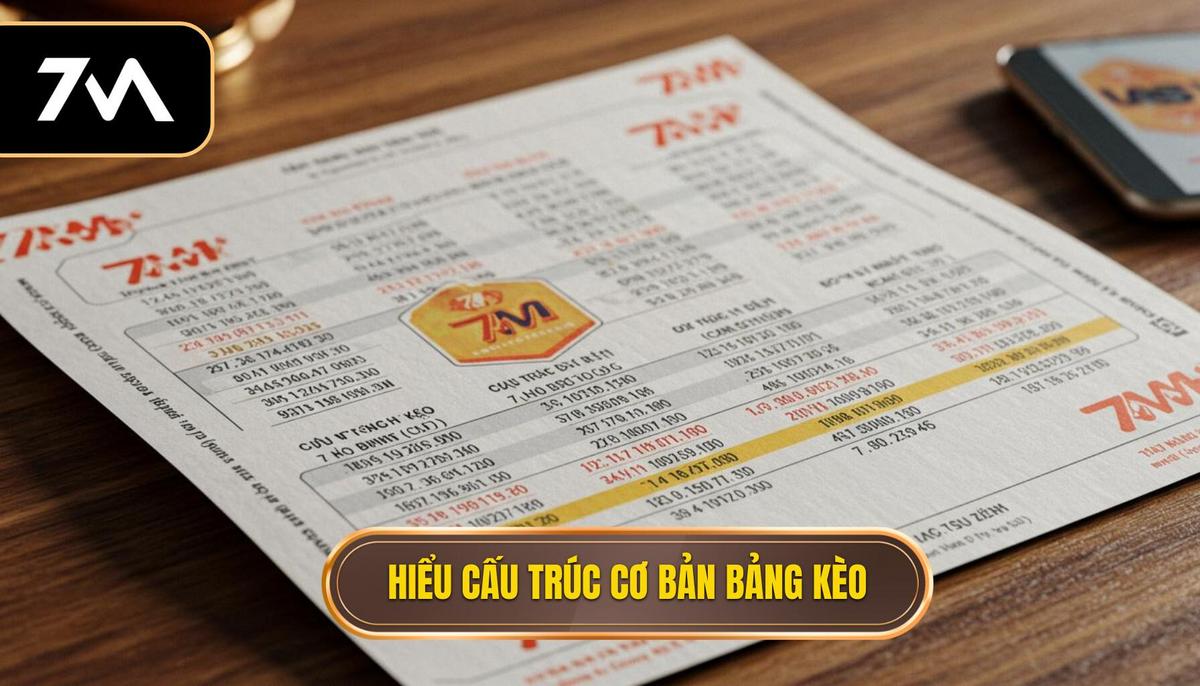 Phần 1_ Hiểu Rõ Cấu Trúc Cơ Bản Của Bảng Kèo