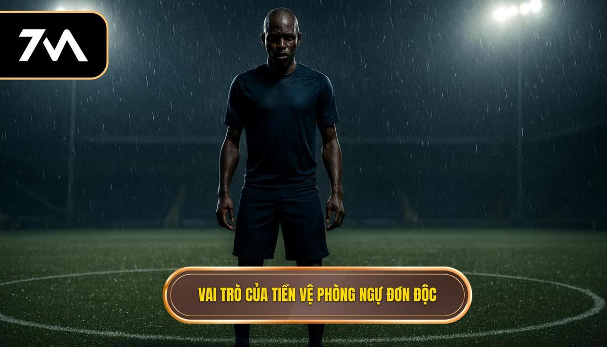 Phân tích chuyên sâu vai trò của tiền vệ phòng ngự đơn độc (Single Pivot)