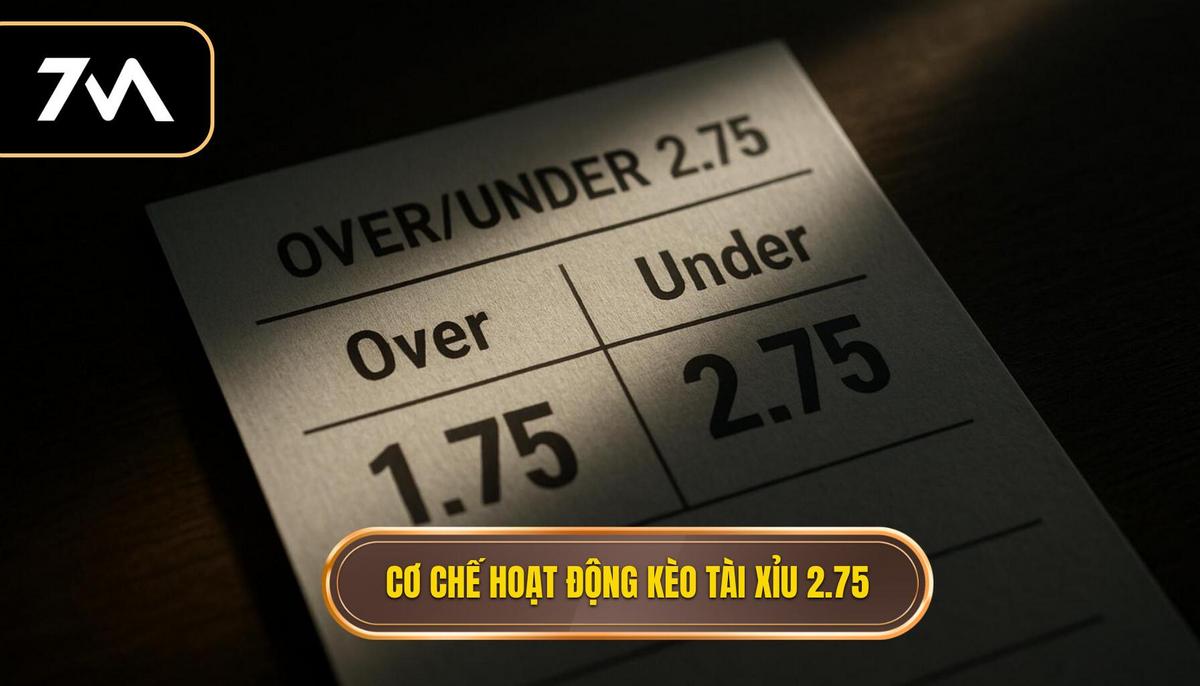 Định Nghĩa và Cơ Chế Hoạt Động của Kèo Tài Xỉu 2.75 Hiệp 1