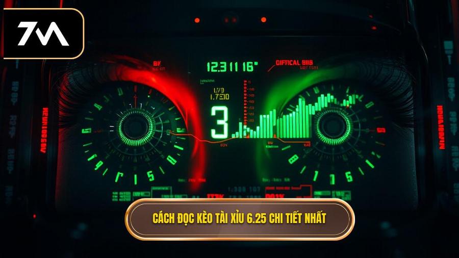 Cách đọc kèo tài xỉu 6.25 chi tiết nhất