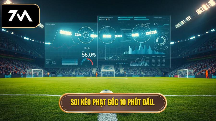 Soi kèo phạt góc 10 phút đầu.