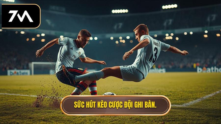 Sức hút kèo cược đội ghi bàn.