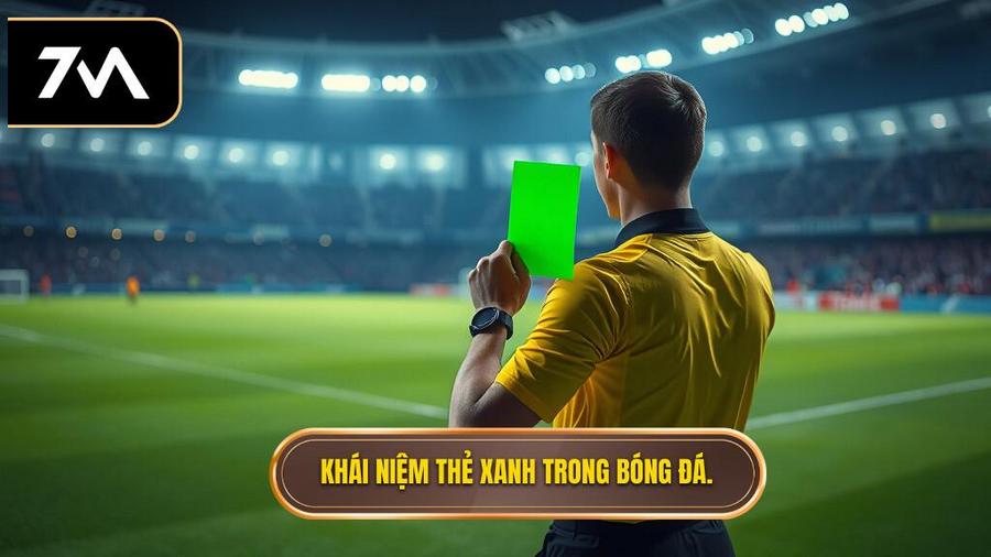Khái niệm cơ bản: Thẻ xanh trong bóng đá là gì?