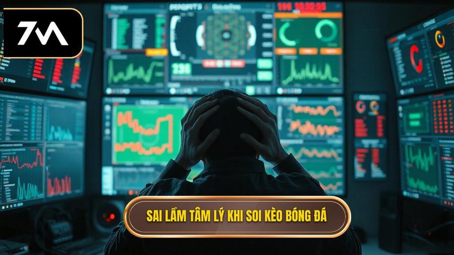 Sai lầm khi soi kèo bóng đá do yếu tố tâm lý