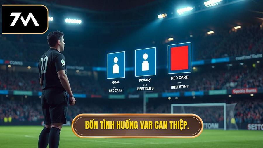 Bốn trường hợp VAR được phép can thiệp