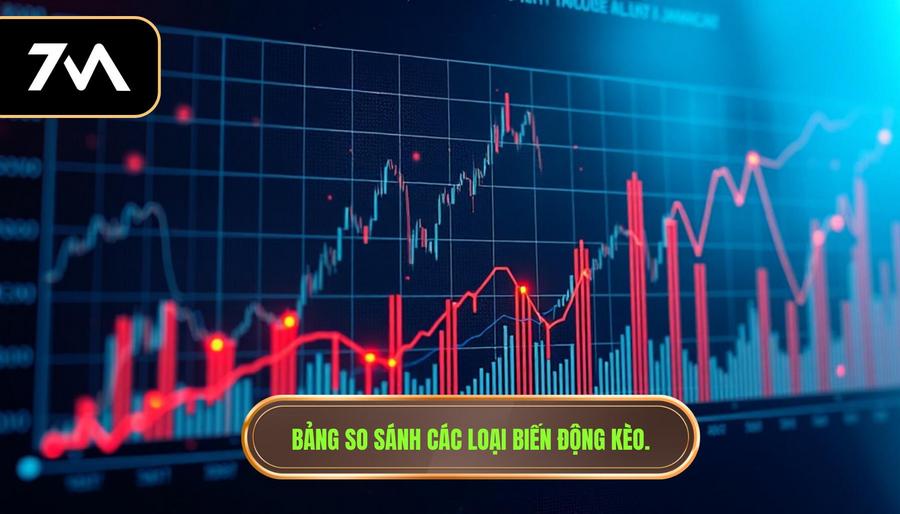 Bảng so sánh các loại biến động kèo.