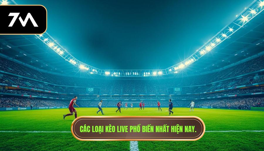 Các loại kèo live phổ biến nhất hiện nay.
