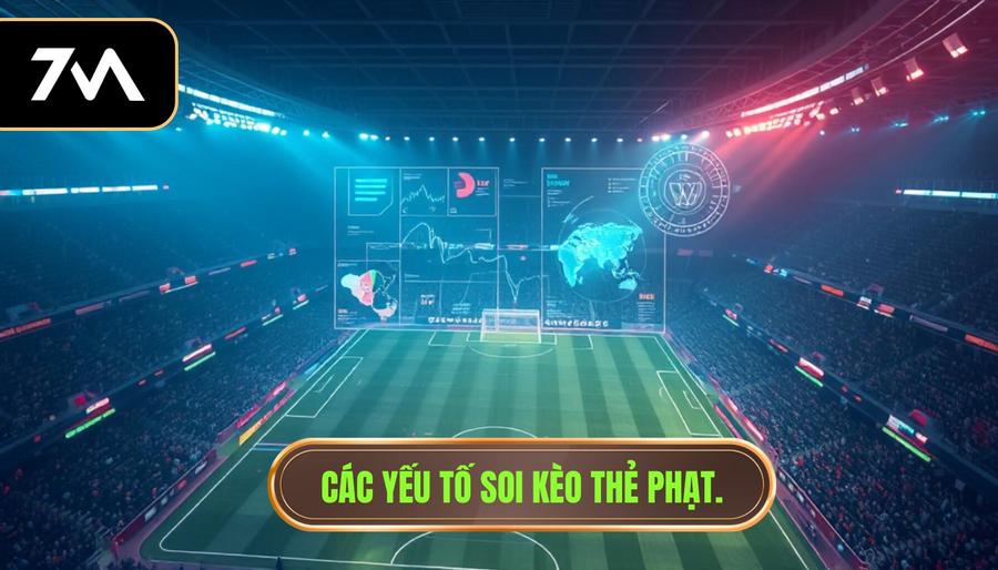Các yếu tố soi kèo thẻ phạt.