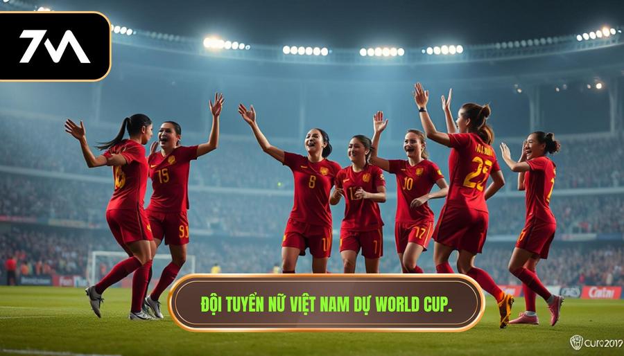1. Đội tuyển nữ Việt Nam dự World Cup.